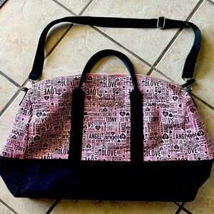Victoria's Secret Bag Pink and Black